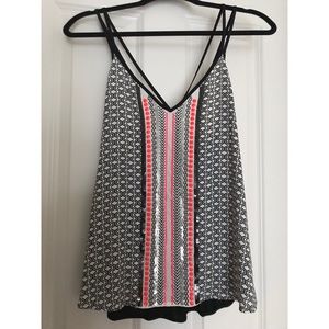 Express: Tribal Print tank top